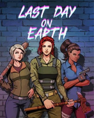 Last Day On Earth Game Poster Diamond Painting