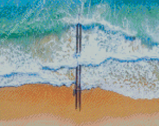 Manly Beach Pipes Diamond Painting
