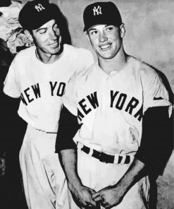 Mickey Mantle And Charles Diamond Painting