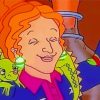 Miss Frizzle Diamond Painting