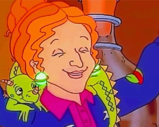 Miss Frizzle Diamond Painting