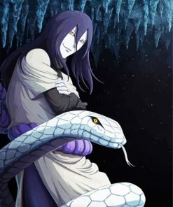 Naruto Orochimaru And Snake Diamond Painting