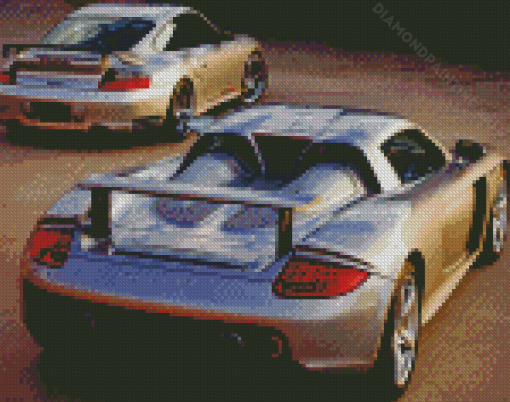 Porsche 911 Carrera GT Diamond Painting