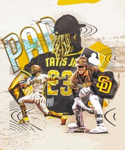 San Diego Padres Team Art Diamond Painting