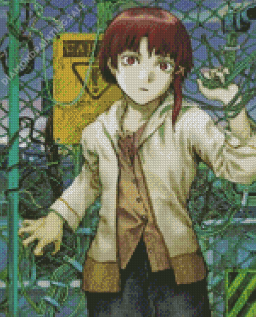 Serial Experiments Lain Iwakura Diamond Painting