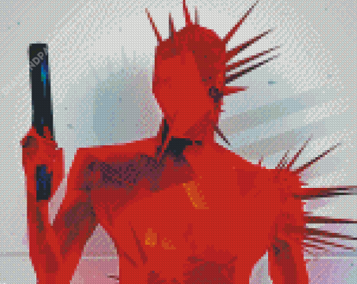 Superhot Video Game Diamond Painting