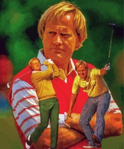 The Golfer Jack Nicklaus Diamond Painting