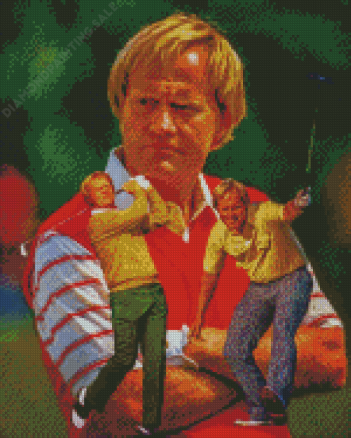 The Golfer Jack Nicklaus Diamond Painting