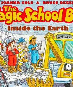 The Magic School Bus Poster Diamond Painting