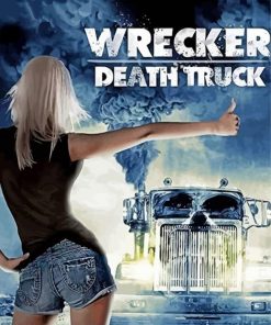 Wrecker Death Truck Poster Diamond Painting