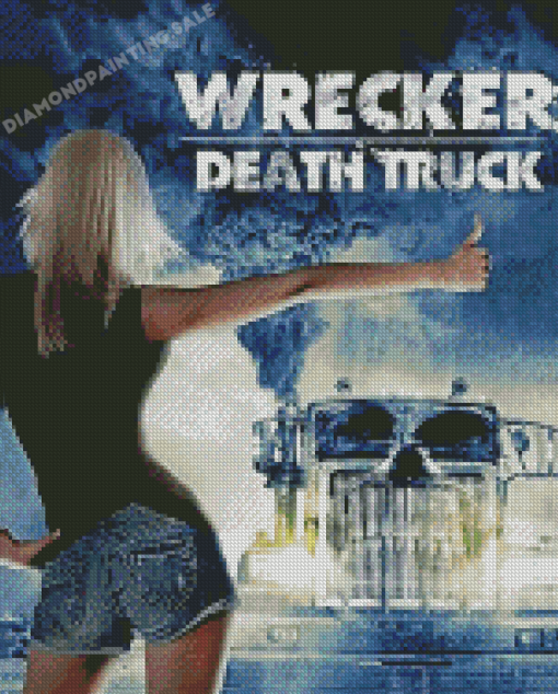 Wrecker Death Truck Poster Diamond Painting