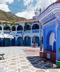 Chefchaouen Morocco Diamond Painting