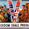 Freedom Shall Prevail Ww2 Poster Diamond Painting