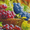 Grapevines In Basket Diamond Painting