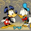 Mickey Mouse And Donald Duck Animation Diamond Painting