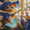 Adorable Wizard Cat Diamond Painting