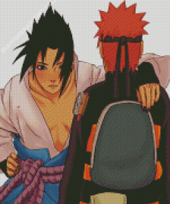 Anime Naruto VS Sasuke Evil Diamond Painting