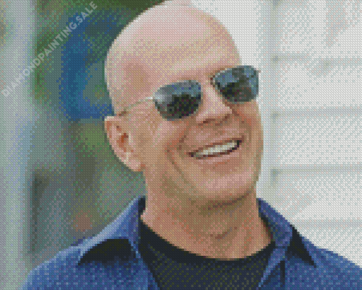 Bruce Willis Diamond Painting