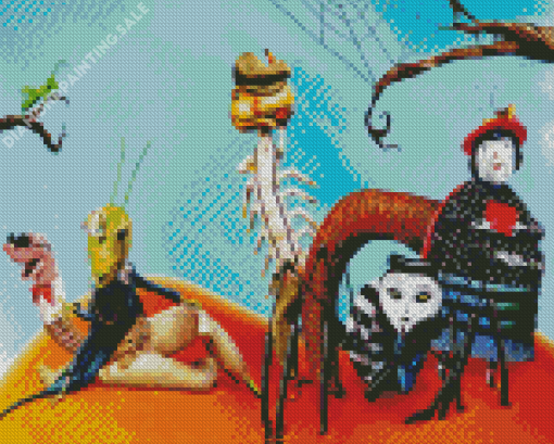 James And The Giant Peach Characters Diamond Painting