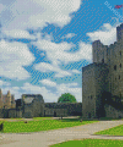 Rochester Castle England Diamond Painting