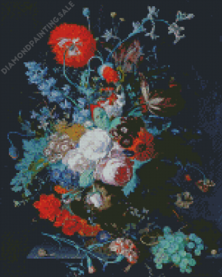 Still Life Flowers And Fruit Van Huysum Diamond Painting