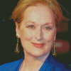 Actress Meryl Streep Diamond Painting