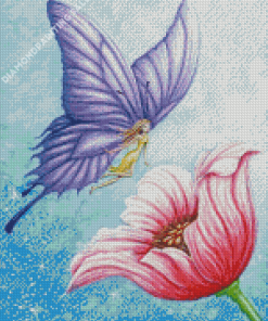 Butterfly Fairy Art Diamond Painting