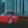 Cool Red Mustang Gt Diamond Painting