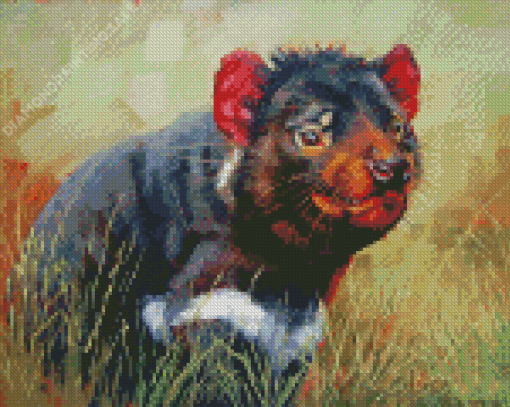 Aesthetic Taz Devil Diamond Painting