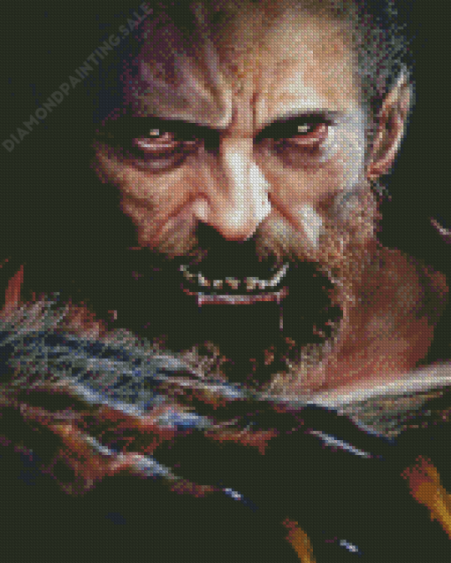 Aesthetic Wolfman Diamond Painting