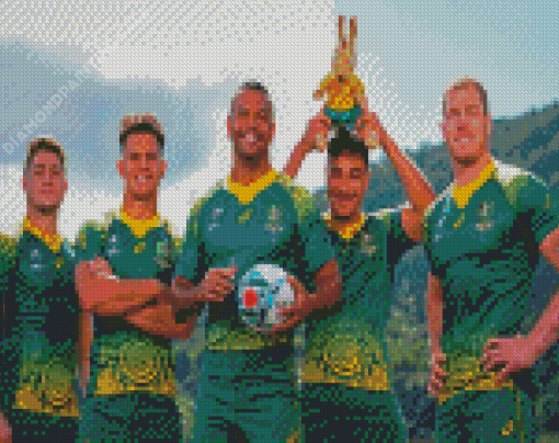 Australia National Rugby Union Team Diamond Painting