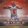 Baker Mayfield Cleveland Browns Diamond Painting