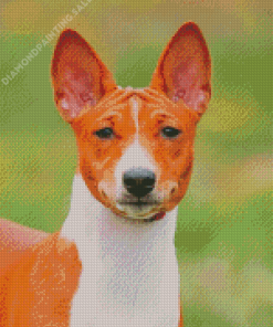 Basenji Dog Animal Diamond Painting