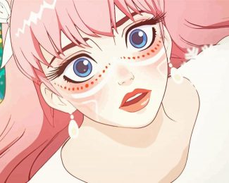 Belle Anime Girl Diamond Painting