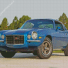 Blue 1970 Chevy Camaro Diamond Painting