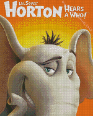 Dr Seuss Horton Hears A Who Diamond Painting
