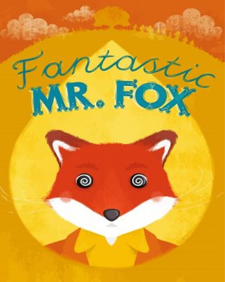 Fantastic Mr Fox Movie Poster Diamond Painting