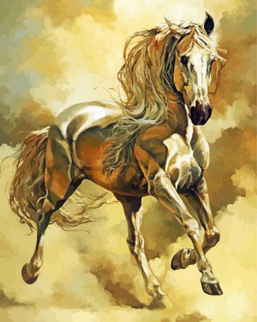 Beautiful Tribal Horses Diamond Painting