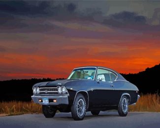 Classic Chevy Chevelle Ss Diamond Painting