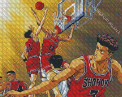 Cool Slam Dunk Diamond Painting