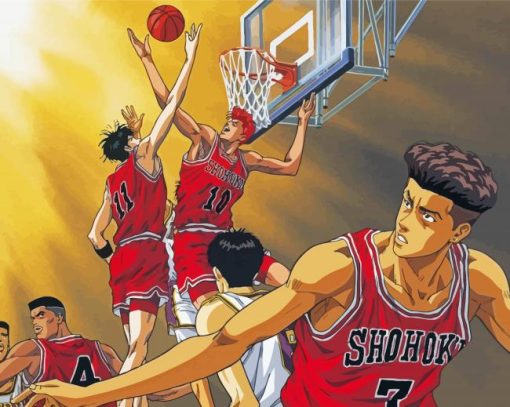 Cool Slam Dunk Diamond Painting