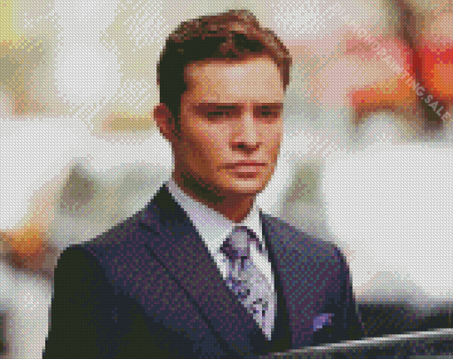 Ed Westwick Diamond Painting