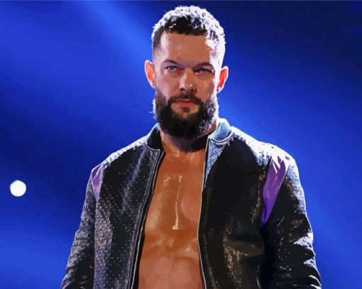 Finn Balor Wrestler Diamond Painting