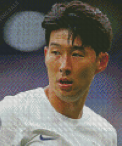 Footballer Son Heung Min Diamond Painting