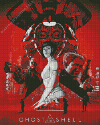 Ghost In The Shell Poster Art Diamond Painting