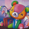 Animal Crossing Stitches Bear Diamond Painting