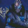 Garrus Vakarian Character Diamond Painting