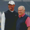 Jack Nicklaus And Tiger Woods Diamond Painting