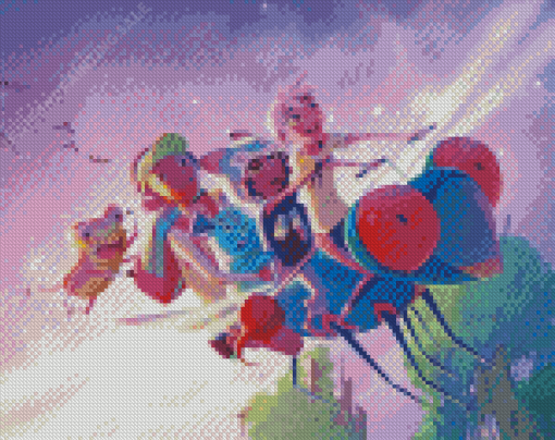 Kipo And The Age Of Wonderbeasts Anime Diamond Painting