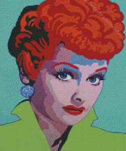 Lucy Pop Art Diamond Painting